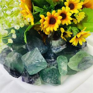 Tinh Thần Tự Nhiên Cầu Vồng Fluorite Đá Thô Chip Sụt Giảm Reiki Màu Tím Màu Xanh Lá Cây Tinh Thể Nguyên Đá Khoáng Chất Cho Thiền - Product Image 5
