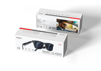 Lunettes intelligentes Yesido BT5.0, étanches, légères, appels HD, protection UV, batterie longue durée, lunettes audio intelligentes IO38