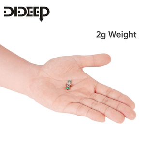 DIDEEP Scuba <b>Diving</b> Pressure Gauge Spool Pin, Dive <b>Regulator</b> Gauge Repair Replacement Parts With O‑Ring Seal - Product Image 5