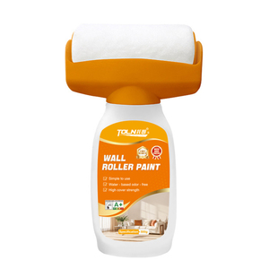 थोक घर इनडोर स्वयं ब्रश घर पानी आधारित सफेद लेटेक्स रोलर एमुसन आंतरिक दीवार मरम्मत पेंट - Product Image 6