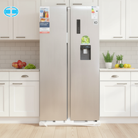 Réfrigérateur domestique grande capacité D 691L avec double porte et distributeur d'eau