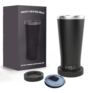 <span class=keywords><strong>Taza</strong></span> de café <span class=keywords><strong>autocalentable</strong></span> con control de temperatura personalizado, <span class=keywords><strong>taza</strong></span> de calefacción portátil para viajes con batería incorporada - Product Image 1