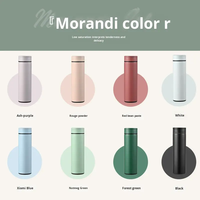 Bouteille d'eau intelligente en acier inoxydable de haute qualité avec personnalisation privée, LED et thermos intégré