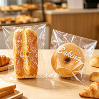 Sacs à biscuits personnalisés, sacs d'emballage pour pain, sacs en plastique OPP avec adhésif, sacs d'emballage pour biscuits