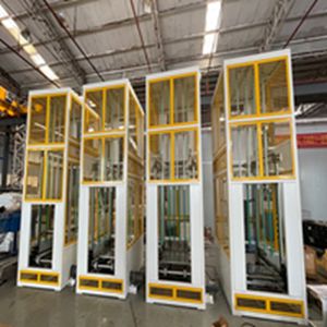 6 metre kaldırma elektrikli Platform kaldırma palet sürekli dikey asansör depolama asansör sürekli dikey konveyör - Product Image 5