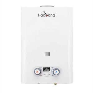 Alta calidad Precio bajo <span class=keywords><strong>6</strong></span> <span class=keywords><strong>litros</strong></span> Gas Geyser Pantalla LED Botón doble <span class=keywords><strong>Calentador</strong></span> <span class=keywords><strong>de</strong></span> agua <span class=keywords><strong>de</strong></span> gas instantáneo sin tanque - Product Image 1