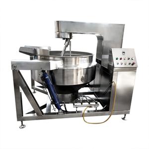 Máquina de cocina de salsa de Chile de mermelada completamente automática, máquina mezcladora de cocina planetaria de acero inoxidable, chaqueta, tetera - Product Image 1