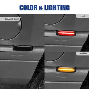 Spina di riserva e gioco anteriore ambra posteriore rossa luce di posizione laterale del camion per 2500/3500 accessori 1994-2002 - Product Image 2