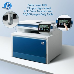Stampante <span class=keywords><strong>Laser</strong></span> a Colori Multifunzione HP Color LaserJet Pro <span class=keywords><strong>MFP</strong></span> 4301fdw Wireless, Veloce 35ppm, Duplex Automatico, Rete, Scansione, Copia, Fax per Ufficio - Product Image 1