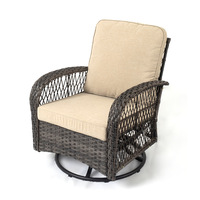 Vente en gros de mobilier d'extérieur de haute qualité, design moderne, ensemble table et chaise de canapé de jardin écologiques pour la salle à manger en rotin