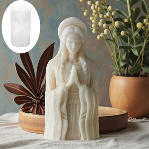 <span class=keywords><strong>Moule</strong></span> en <span class=keywords><strong>Silicone</strong></span> Statue Religieuse Vierge Marie Crèche Moules Famille de Jésus <span class=keywords><strong>Moule</strong></span> <span class=keywords><strong>Bougie</strong></span> Vierge Marie <span class=keywords><strong>pour</strong></span> la Fabrication de Bougies - Product Image 4