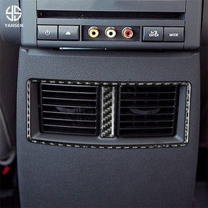 Autocollant de protection pour panneau de sortie d'air central ABS, installation facile pour Chrysler 300 <span class=keywords><strong>300C</strong></span> 2005 2006 2007, intérieur de voiture - Product Image 4