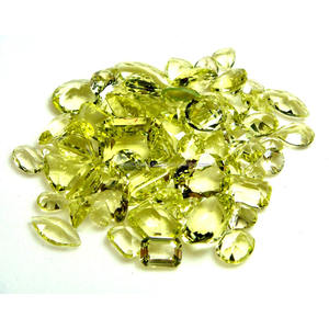 ส่งออกคุณภาพเกรดคุณภาพ100% ธรรมชาติสีเหลืองมะนาวควอตซ์ผสมรูปร่างการสอบเทียบขนาดอัญมณีการรักษาที่มีค่าหลวมสำหรับเครื่องประดับ - Product Image 5