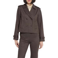 Blazer professionnel pour femmes, nouvelle conception haut de gamme, manches longues, un bouton, uni, classique, formel, pour les réunions de bureau, veste élégante