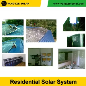 Yangtze 20kw casa solar del sistema de aire acondicionado split sistema 110/220v 120/240v
