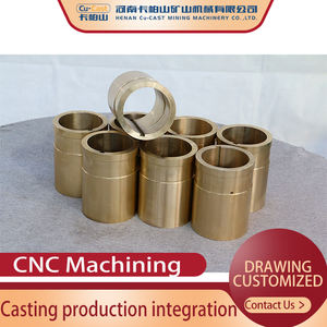 Manchon en acier inoxydable et en bronze pour le traitement personnalisé des accessoires de concasseur à cône Manchon de forage non standard Type de coulée - Product Image 3