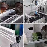 Barquette en quartz transparente résistante à la chaleur pour plaquettes de semi-conducteurs