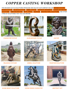 Escultura Moderna de Bronce Fundido para Exteriores, Figura Artística de Rodin, Color Personalizado, Tallado Muy Detallado, Marca HUIYI, Fábrica Directa - Product Image 6