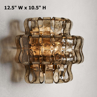 Décoration d'intérieur, lampe suspendue ronde en verre moderne, salle à manger, salon, lustre de luxe