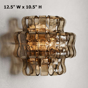 Lampadario di Lusso Moderno a Sospensione in Vetro Rotondo per Arredamento Casa Sala da Pranzo Soggiorno - Product Image 6