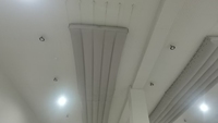Conduit textile micro-perforé anti-condensation pour une dispersion uniforme de l'air, conduit en tissu rectangulaire pour la ventilation des entrepôts frigorifiques