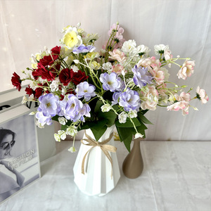 Nouvel Arrivage <span class=keywords><strong>L</strong></span>-R124 : Petit Bouquet Artificiel de <span class=keywords><strong>Jasmin</strong></span>, Matériel Floral Fait Main pour Composition Florale et Panier à Main - Product Image 2