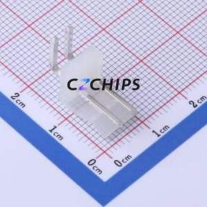 FWF39604-S02B22TB Wire-to-Board Pin Header Bent Lead Through Hole,P=3.96mm Connector 1x2P 3.96mm Right Angle Insert 2P - Product Image 1