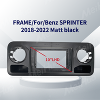 Cadre autoradio Meihua pour Mercedes Benz Sprinter 2018+ avec câble de câblage 16 broches, faisceau Android