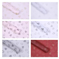 Emballage cadeau en plastique pour fleuriste, rouleaux d'emballage de fleurs coréennes, papier d'emballage de fleurs imperméable pour bouquet, nouvelle collection
