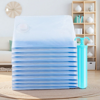 Sacs de compression sous vide réutilisables classiques avec pompe manuelle - Solution de rangement multifonctionnelle pour vêtements et usage domestique