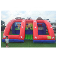 Offre Spéciale 3-en-1 PVC gonflable carnaval balle jeu de tir avec souffleur pour le football volley-ball fête compétitions 3 ans de garantie