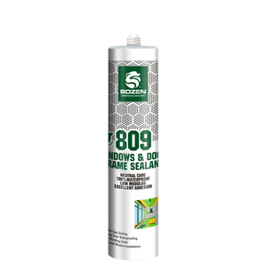 Sellador de Marcos para Ventanas y Puertas Sozen-809 de Gran Calidad al por Mayor, con Excelente Resistencia a la Intemperie y Buen Servicio - Product Image 1