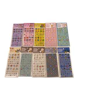 3D Relief Self-Adhesive Cartoon Cute Children's Decoration <strong>Stickers</strong> Creative Crystal Design for Young Lady - Product Image 5