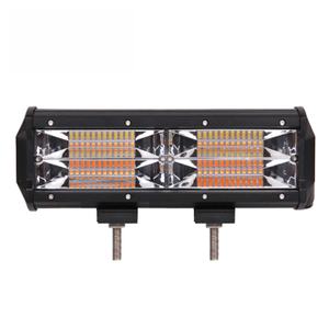 Nueva Barra de Luz LED de Trabajo de 3 Filas, 4, 7, 13, 17, 20 Pulgadas, Luz Estroboscópica de Doble Color Blanco Ámbar, Todoterreno 4x4, SUV, ATV, 24V, 2 Años de Garantía - Product Image 5