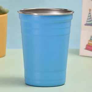 Gobelet isotherme à double paroi en acier inoxydable de luxe avec logo personnalisé imprimé, avec cordon, 500 ml, pour cadeaux d'affaires - Product Image 4