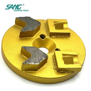 Disque de meulage de sol en béton diamanté segmenté de 3 pouces PCD avec flèche pour élimination de l'époxy Glen - Product Image 2