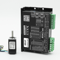 Kit moteur pas à pas Nema 17 haute performance LEESN avec pilote de moteur numérique Modbus RTU RS485 24-80VDC pour machine CNC