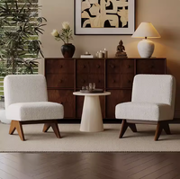 Chandigarh canapé chaise dossier unique Pier chaise moderne en bois massif paresseux chaise salon loisirs maison bureau meubles