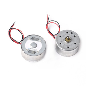 Moteur à courant continu miniature 3V-6V à balais avec fils pour expériences solaires - Product Image 1