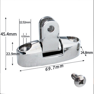 Capricorn 316 Stainless Steel Marine Hardware Mountain-Shaped Constellation <b>Awning</b> Accessories for Yacht Boat - Product Image 1