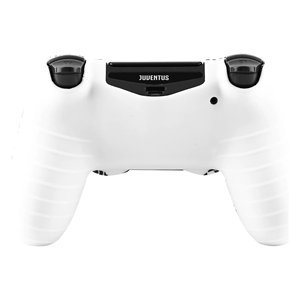 Funda para mando de consola Juventus para DualShock 4, diseño estampado en blanco y negro - Product Image 4