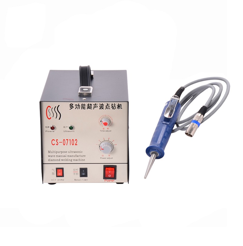 Ultrasonic welding machine for nonwoven fabrics