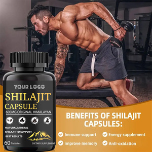 Viên nang shilajit Hữu Cơ Himalaya tinh khiết tăng cường axit FULVIC bổ sung sức khỏe chống oxy hóa mạnh mẽ tăng cường mức năng lượng - Product Image 2