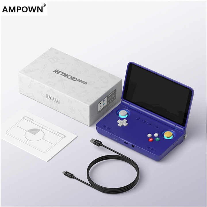 Retroid Pocket Flip 2 - Android 13 Game Console with Wifi 6