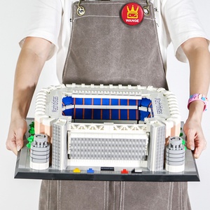 Wange 7215 Nuevo Estadio <span class=keywords><strong>Chamartin</strong></span>-Madrid, Bloques de Construcción Personalizados, Modelo de Ladrillos para Niños, Juego de Bloques de Plástico para Armar, Juguetes al por Mayor - Product Image 4