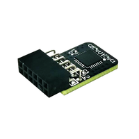 Modul TPM GIGABYTE 12-1 Pin GIGA TPM SLB9672 GC-TPM2.0 SPI V2 Trusted Platform Module TPM 2.0 untuk PC GIGABYTE SPI 12 Pin