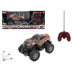 Super Monster Rc Truck 1/16ème échelle, 7 fonctions, véhicule télécommandé - Product Image 1