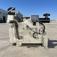90PS-130PS 24V Emissionsarmer Marine-Dieselmotor Boot Schiff Innenbordmotor Getriebe Wassergekühlt 6BT 5.9