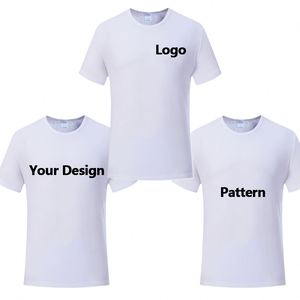 Camisetas Sublimadas Personalizadas con Logotipo, Camisetas Blancas para Sublimación, Envío Gratis, Camisetas de Poliéster para Sublimación, Venta al Por Mayor - Product Image 1