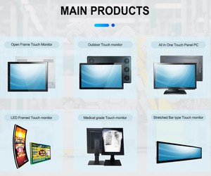 Promptcontrol IP65 Bảng điều khiển phía trước nhúng cảm ứng PC tùy chỉnh 43 inch màn hình cảm ứng Công Nghiệp Tất cả trong một bảng điều khiển PC với RK3288 - Product Image 5